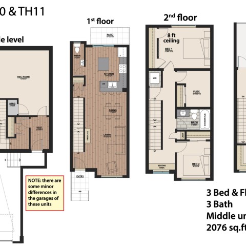 Photo 4 at 2 - 20932 83 Avenue, Willoughby Heights, Langley Photo 4 at 2 - 20932 83 Avenue, Willoughby Heights, Langley
